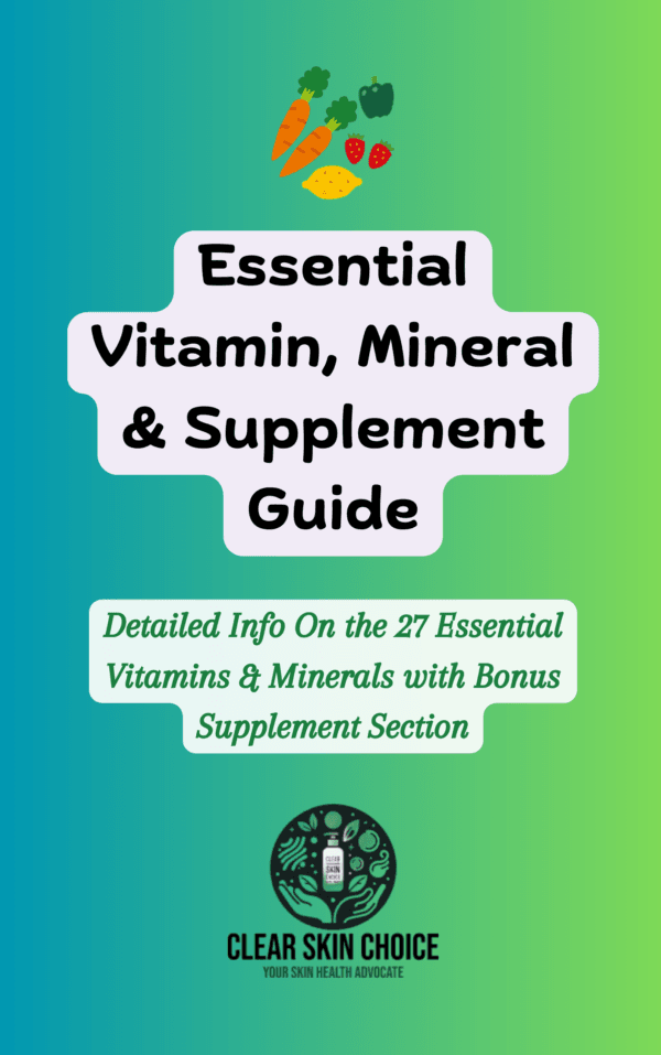 Essential Vitamin, Mineral & Supplement Guide