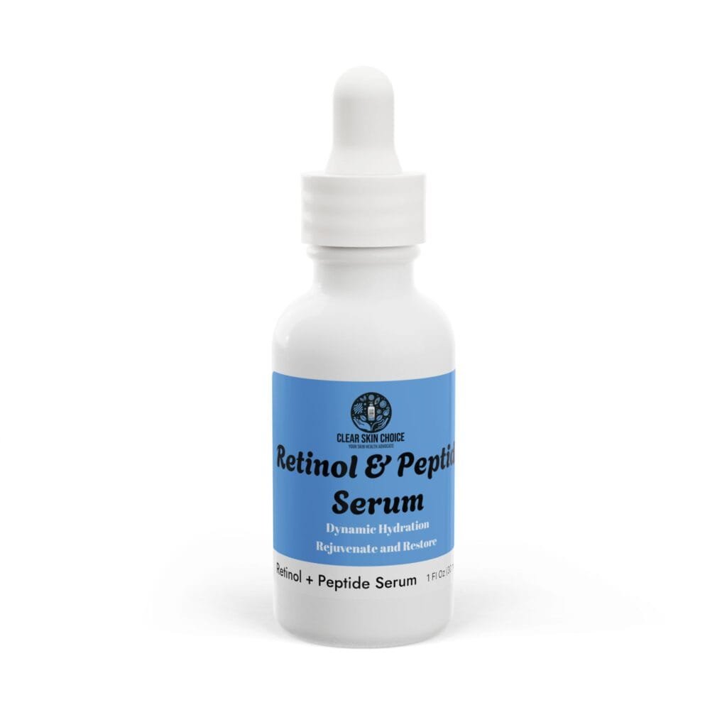 retinol and peptide serum