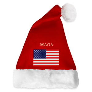 MAGA Santa Hat