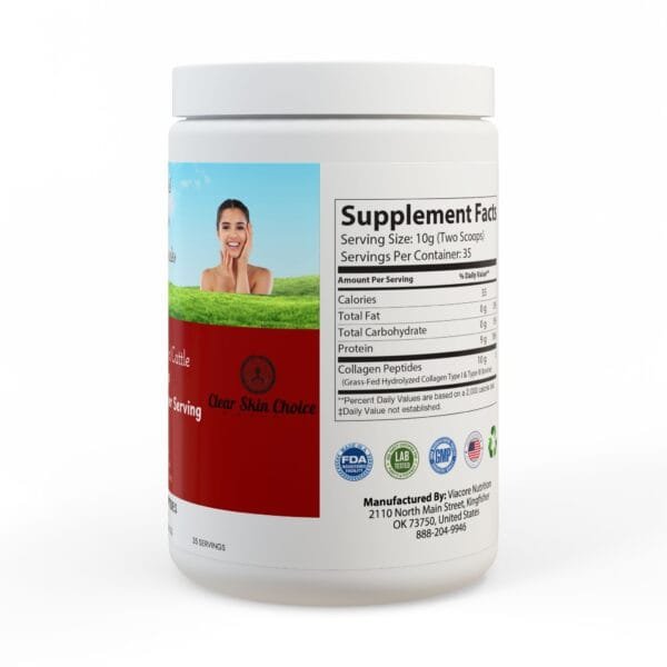 Grass Fed Collagen Peptides Powder - Image 3