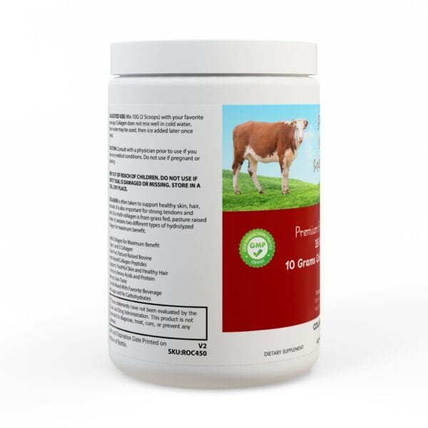 Grass Fed Collagen Peptides Powder - Image 2