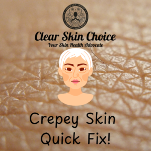 Crepey Skin Quick Fix: Restore Your Skin's Elasticity Fast crepey skin quick fix